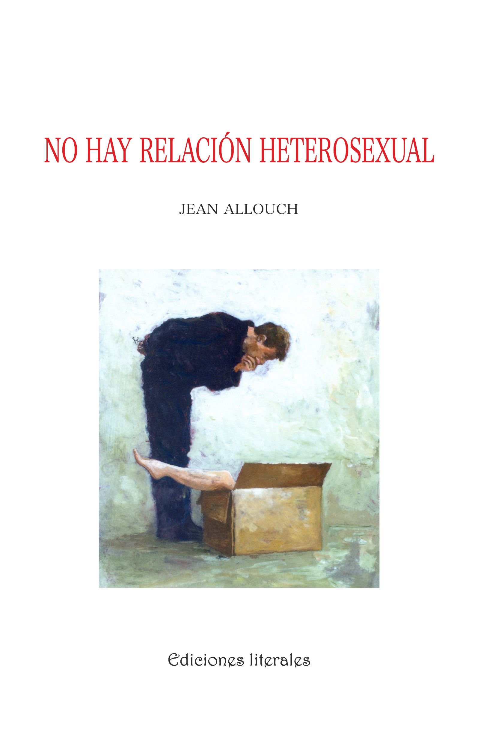 tapa libro no hay relacion heterosexual