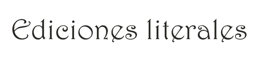 ediciones literales logo negro